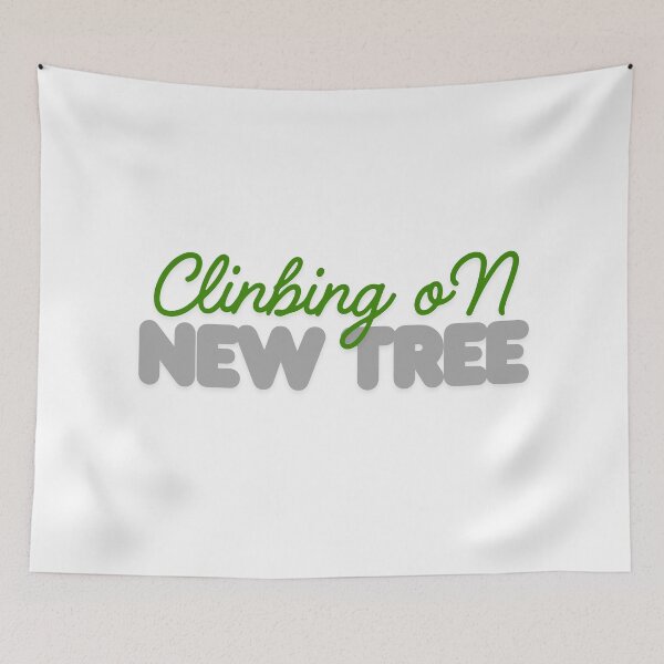 Item preview, Climbing on new tree designed and sold by ArtistTejal.