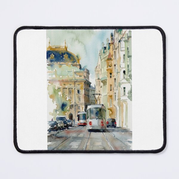 Item preview, Prague National Theatre Tram Traffic designed and sold by caracatita75.
