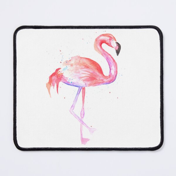 Item preview, Fabulous Flamingo - Watercolor designed and sold by HeyFritters' Redbubble Shop.