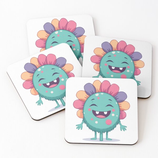 Item preview, Flower Monster Kawaii Sticker designed and sold by Stylestickers55.