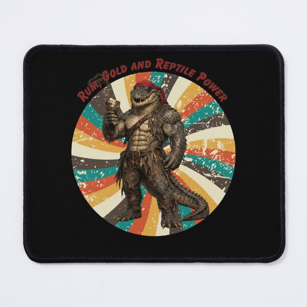 Item preview, Rum, Gold and Reptile Power designed and sold by gomood.