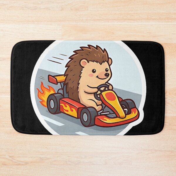Item preview, go cart cute racing boy designed and sold by sirenssa.