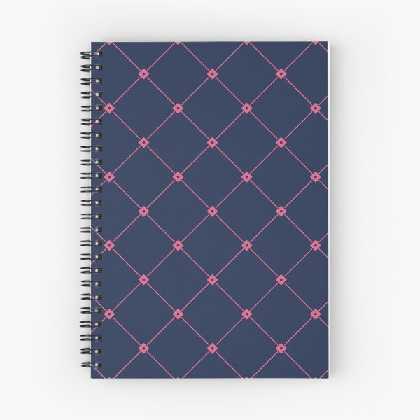 Item preview, Dark lapis lazuli & blush trellis designed and sold by Mint + Midnight.