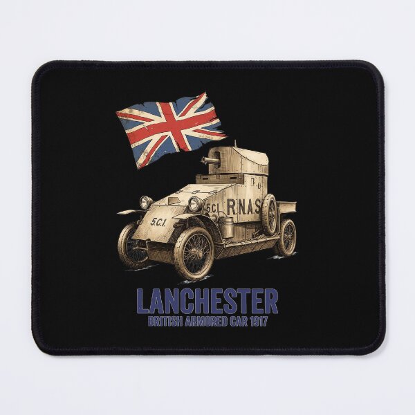 Item preview, Classic Lanchester Armored Car 1917 Military Art designed and sold by flamini.