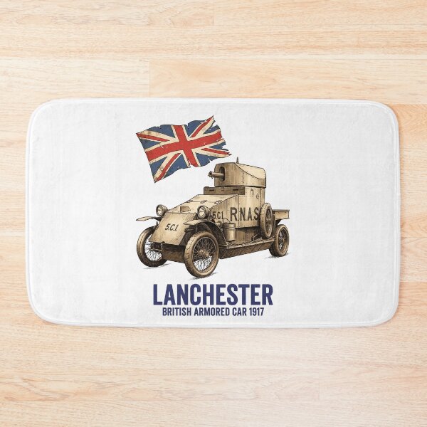 Item preview, Classic Lanchester Armored Car 1917 Military Art designed and sold by flamini.