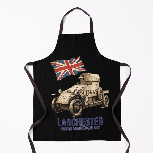 Item preview, Classic Lanchester Armored Car 1917 Military Art designed and sold by flamini.