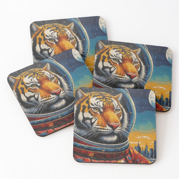 Item preview, TIGERS IN SPACE-3 designed and sold by truthtopower.
