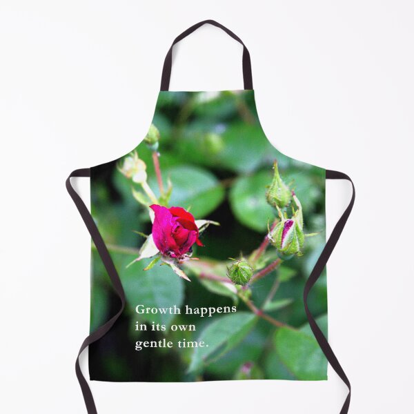 Item preview, Rose Bud Photography – Gentle Growth Quote designed and sold by Seeds of Wellness.