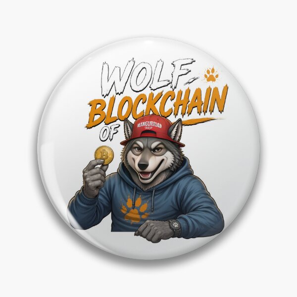 Artikelvorschau, Wolf der Blockchain entworfen und verkauft von Mangurrian Shop.