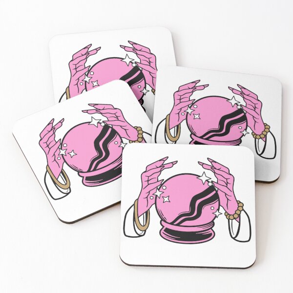 Item preview, Mystical Crystal Ball with Hands Illustration designed and sold by DailyDoodlesBySumbul.