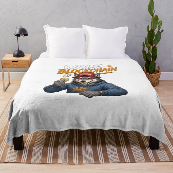 Item preview, wolf of Blockchain designed and sold by Mangurrian Shop.