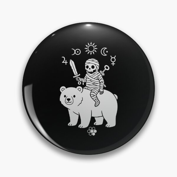 Item preview, Fantasy Mummy Riding Polar Bear designed and sold by Amir Faysal.