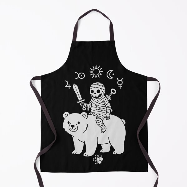 Item preview, Fantasy Mummy Riding Polar Bear designed and sold by Amir Faysal.
