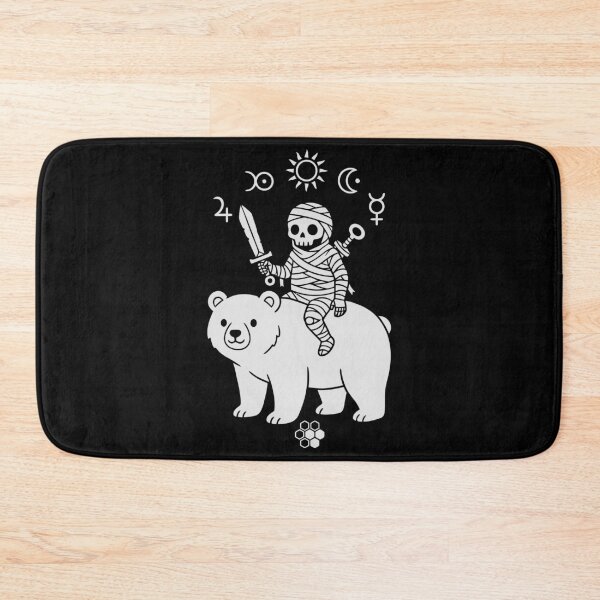 Item preview, Fantasy Mummy Riding Polar Bear designed and sold by Amir Faysal.
