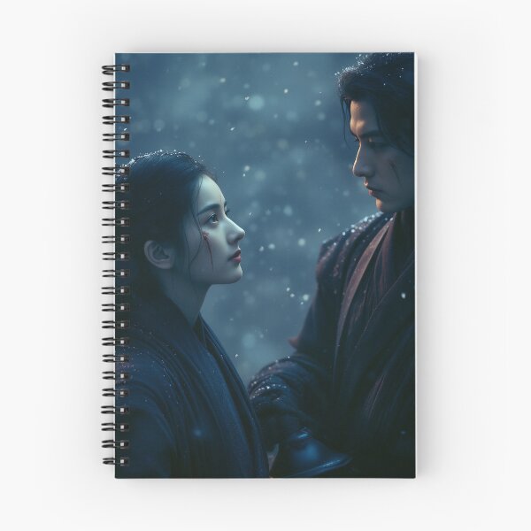 Item preview, Lanterns Beneath the Falling Snow designed and sold by oanaunciuleanu.