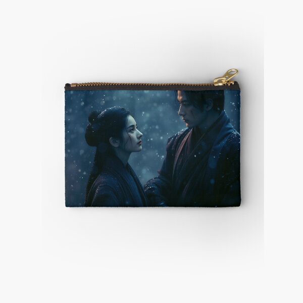 Item preview, Lanterns Beneath the Falling Snow designed and sold by oanaunciuleanu.