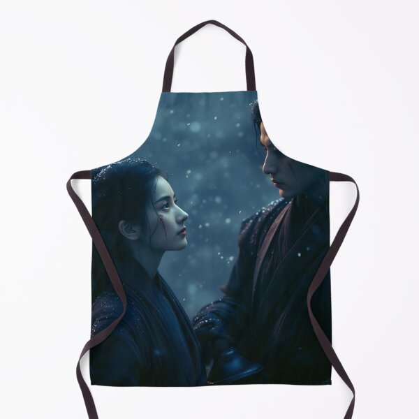 Item preview, Lanterns Beneath the Falling Snow designed and sold by oanaunciuleanu.