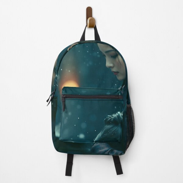 Item preview, Lanterns Beneath the Falling Snow designed and sold by oanaunciuleanu.