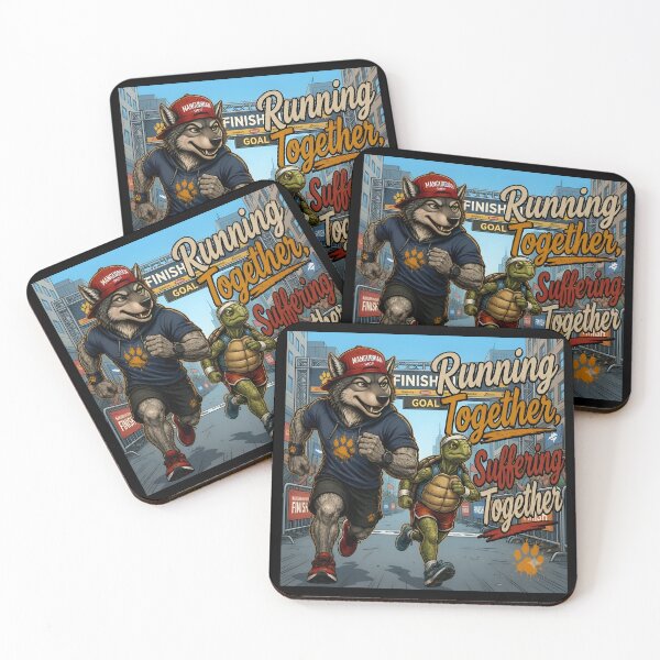 Item preview, Running Together Suffering Together designed and sold by Mangurrian Shop.