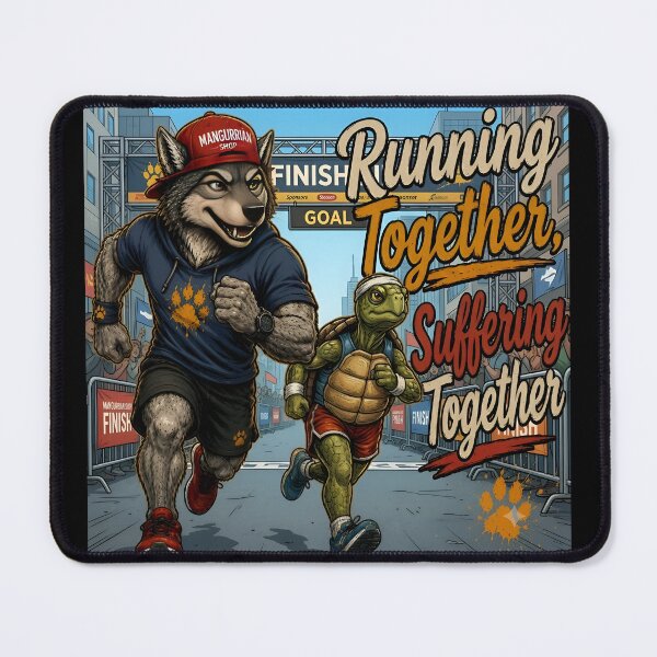 Item preview, Running Together Suffering Together designed and sold by Mangurrian Shop.