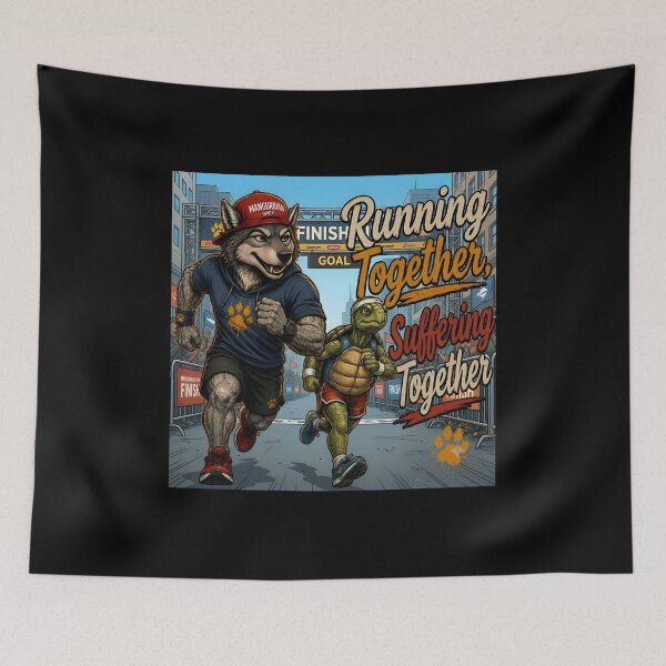 Item preview, Running Together Suffering Together designed and sold by Mangurrian Shop.