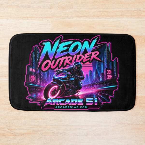 Item preview, Arcade 51: Neon Outrider designed and sold by Arcade51az.