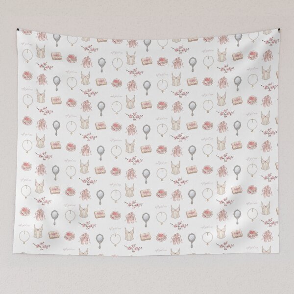 Item preview, Coquette Aesthetic Balletcore Vintage Soft Girl Graphic Art designed and sold by Osmose-Studio ⭐⭐⭐⭐⭐.