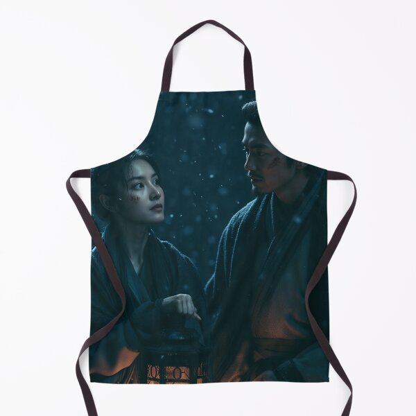 Item preview, Lanterns Beneath the Falling Snow designed and sold by oanaunciuleanu.