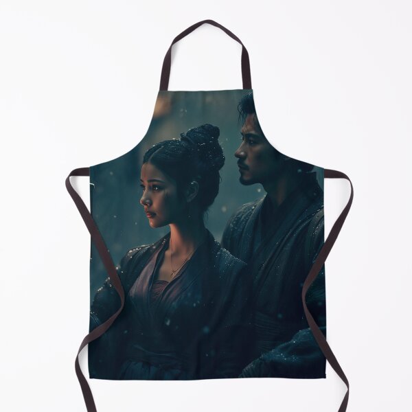 Item preview, Lanterns Beneath the Falling Snow designed and sold by oanaunciuleanu.