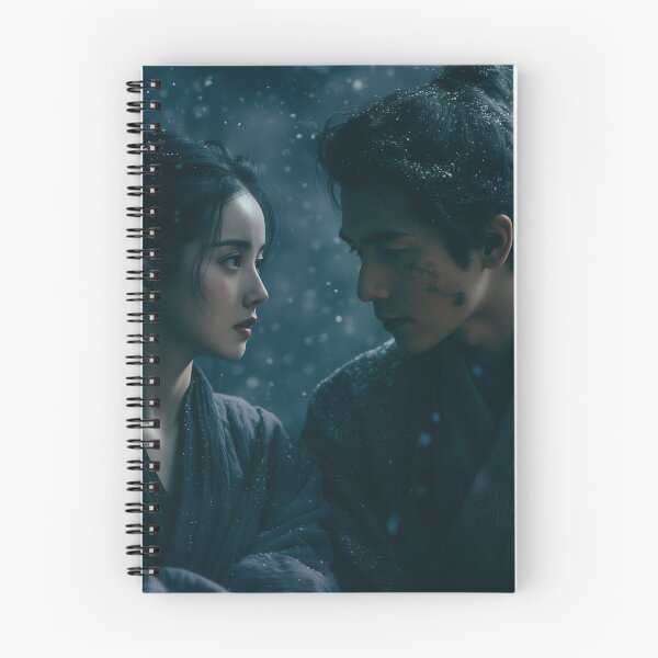 Item preview, Lanterns Beneath the Falling Snow designed and sold by oanaunciuleanu.