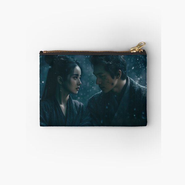 Item preview, Lanterns Beneath the Falling Snow designed and sold by oanaunciuleanu.