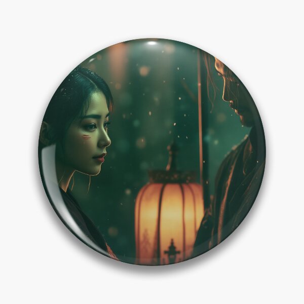 Item preview, Lanterns Beneath the Falling Snow designed and sold by oanaunciuleanu.