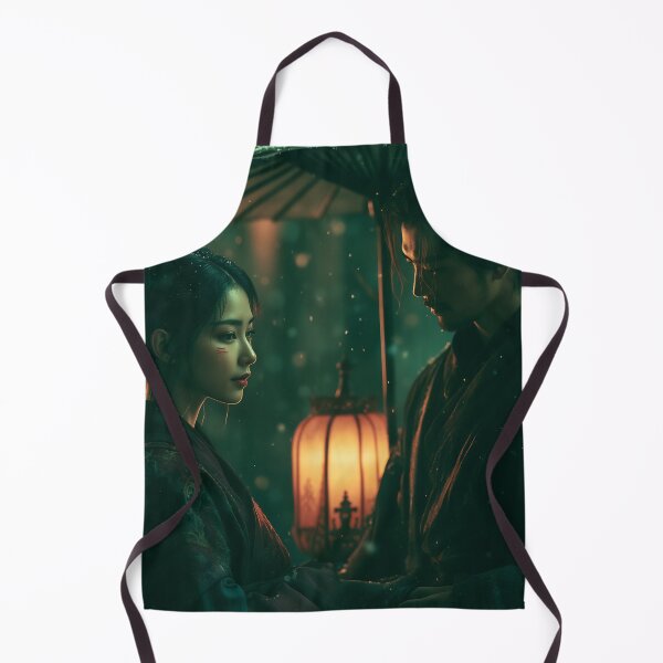 Item preview, Lanterns Beneath the Falling Snow designed and sold by oanaunciuleanu.