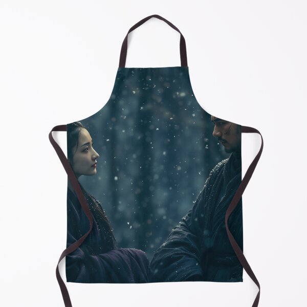 Item preview, Lanterns Beneath the Falling Snow designed and sold by oanaunciuleanu.