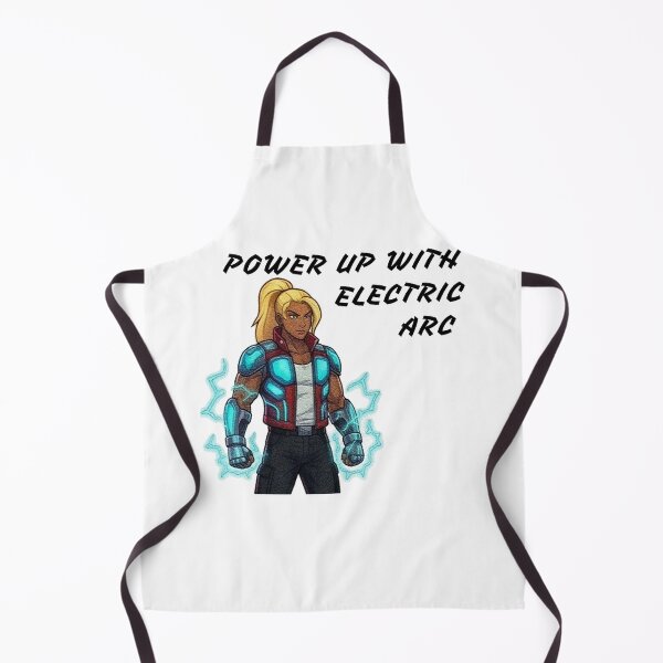 Item preview, Futuristic Cyberpunk Power Up With Electric Arc Art designed and sold by RamjoVerse.