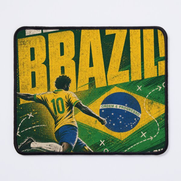 Item preview, Title World Cup 2026 | Let’s Go Brazil Distressed Graphic designed and sold by Jandedan.