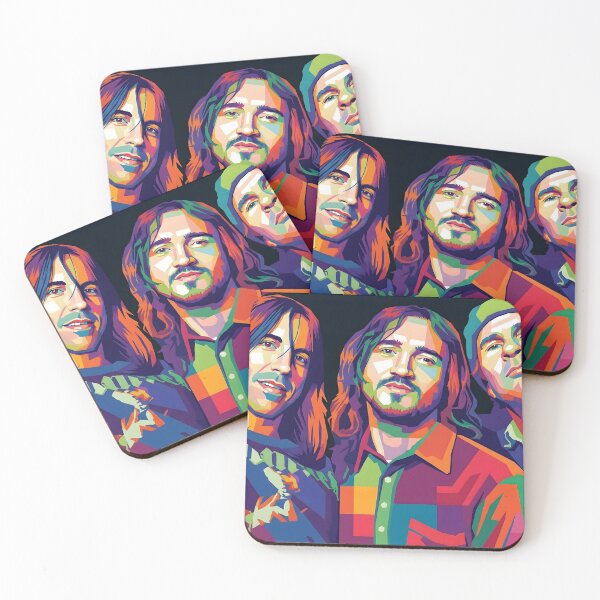 Item preview, Red Hot Chili Peppers Pop Art designed and sold by fiverofthebox.