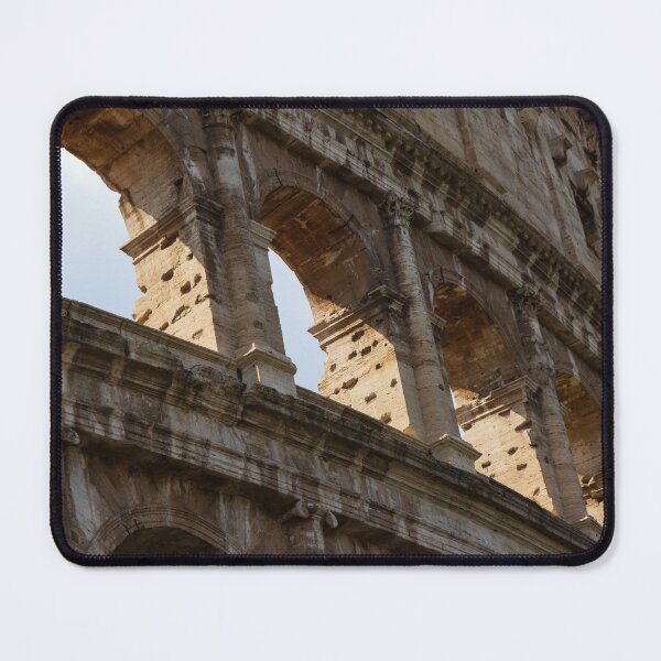 Item preview, Ancient Colosseum In Rome Showing Detailed Stone Arches And Historic Roman Architecture In Sunlight designed and sold by Nmallia.