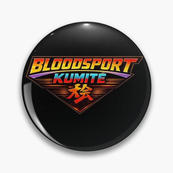 Item preview, Bloodsport Kumite Retro Logo 1988 designed and sold by killem667.
