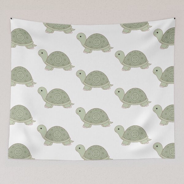 Item preview, Aesthetic Green Sea Turtle Cartoon Character Ocean Animal Illustration⁠ designed and sold by Teenidesign .