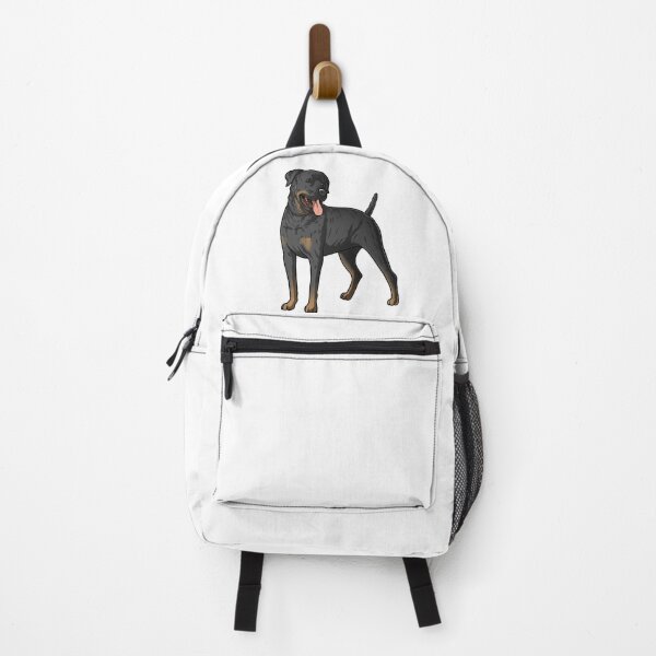 Item preview, Happy Rottweiler Dog Illustration designed and sold by DailyDoodlesBySumbul.
