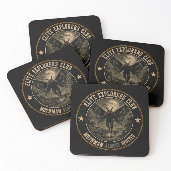 Item preview, Explorers Club - Mothman designed and sold by MetusArt.