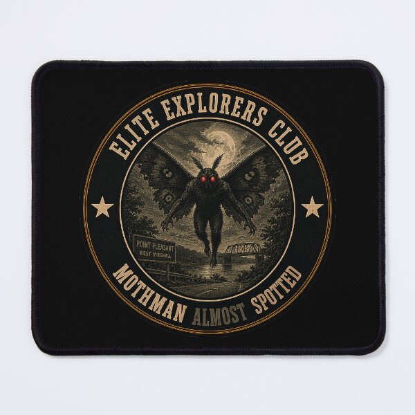 Item preview, Explorers Club - Mothman designed and sold by MetusArt.