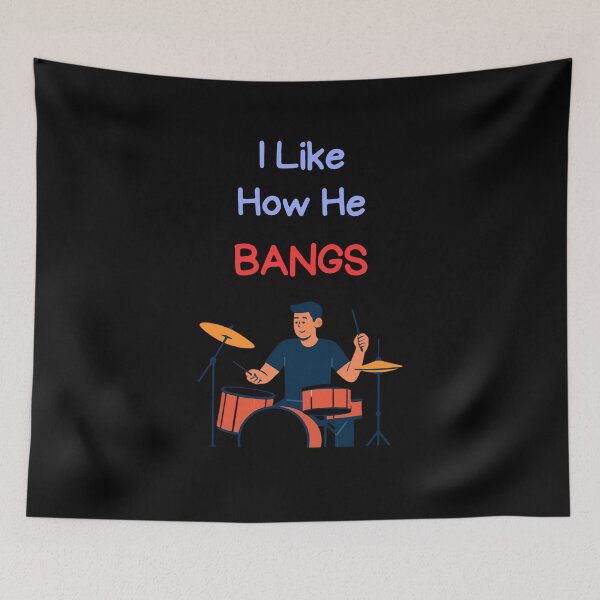 Item preview, I Like How He Bangs Girlfriend Gift And Couples Humor designed and sold by WearFine.