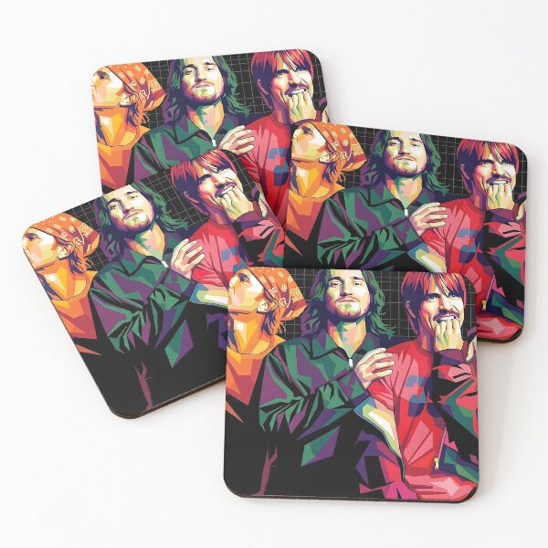 Item preview, Red Hot Chili Peppers Pop Art designed and sold by fiverofthebox.