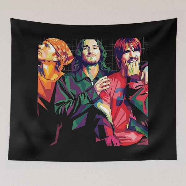Item preview, Red Hot Chili Peppers Pop Art designed and sold by fiverofthebox.