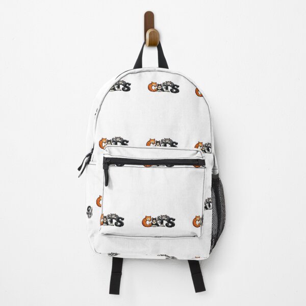 Item preview, Cute Cats Typography Cartoon T-Shirt Design designed and sold by AchraffPrint.