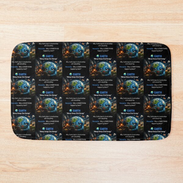 Item preview, EARTH- MESSY GROUP CHAT ENERGY.. designed and sold by PLANET GOSSIP.