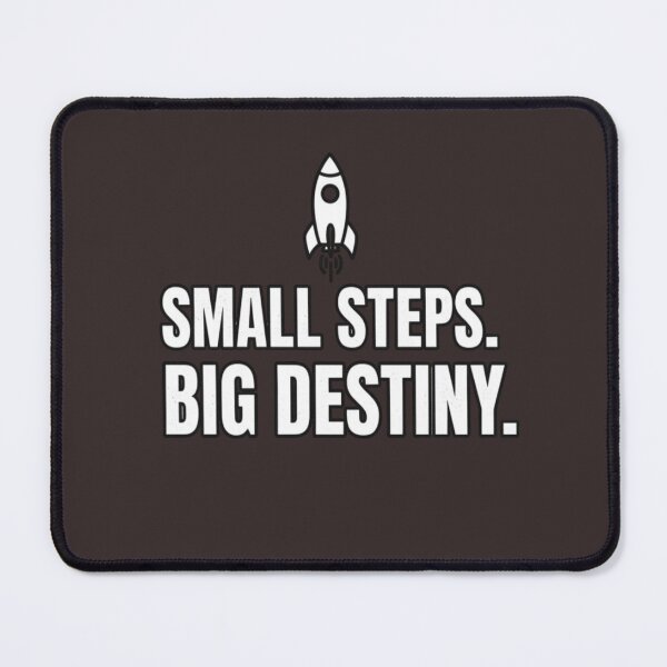 Item preview, Small Steps Big Destiny Motivation designed and sold by PrintBreeze.