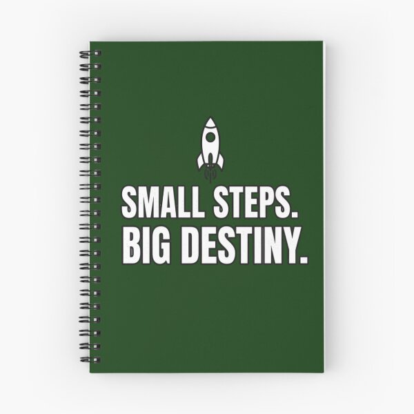 Item preview, Small Steps Big Destiny Motivation designed and sold by PrintBreeze.